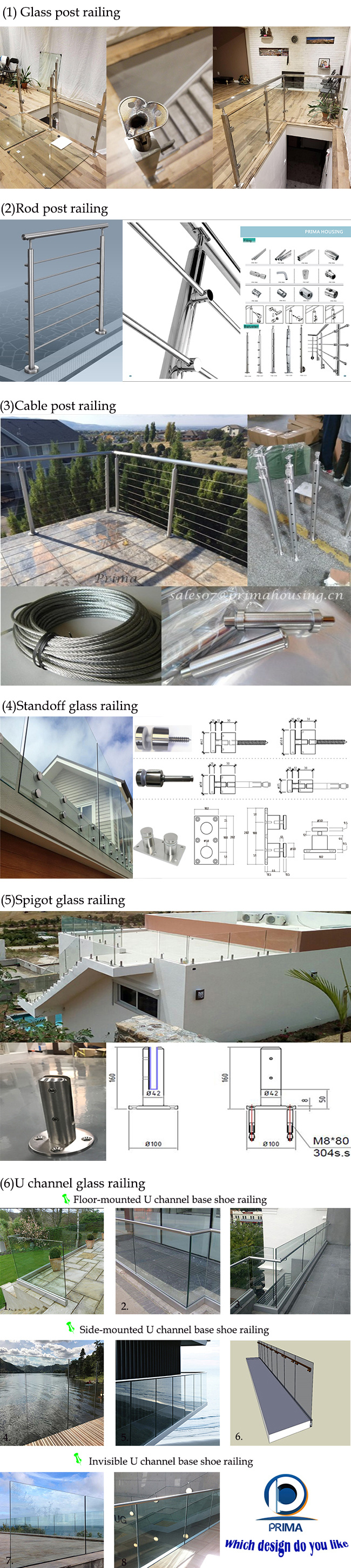 Cable Wire Railing or Stainless Steel Wire Mesh Fence