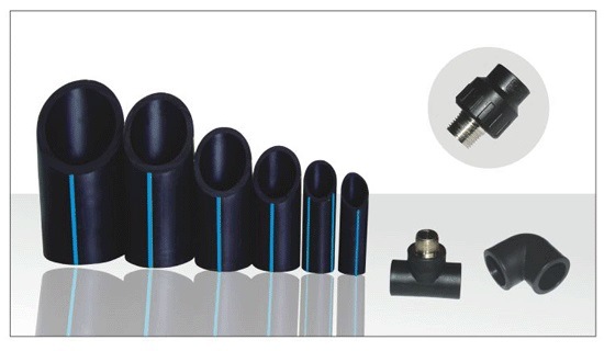 Nylon Plastic Pipe Joint Fittings for HDPE Pipe