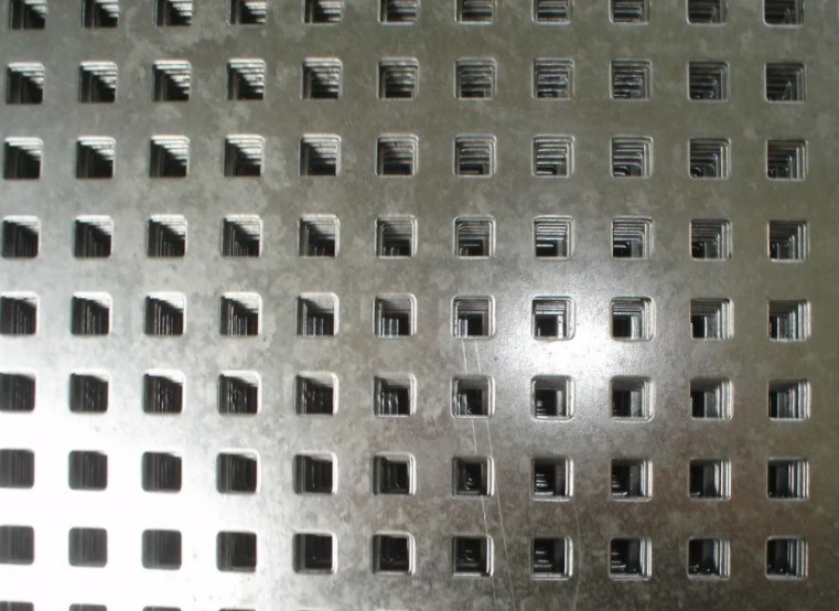 Stainless Steel Metal Sheet 304 Perforated Round Hole Steel Plate