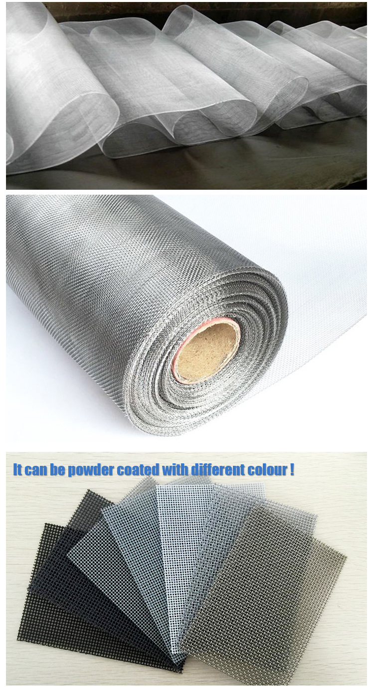Stainless Steel Mesh for Security Window Screen