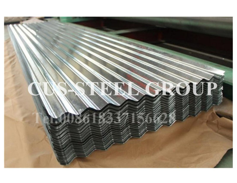 China 22 Gauge Galvanised Corrugated Sheet/Color Roofing Corrugated Sheet PPGI/Corrugated Steel