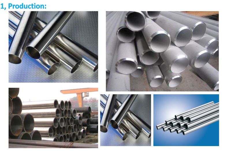Water, Oil & Gas Steel Pipe Seamless Stainless Pipeline