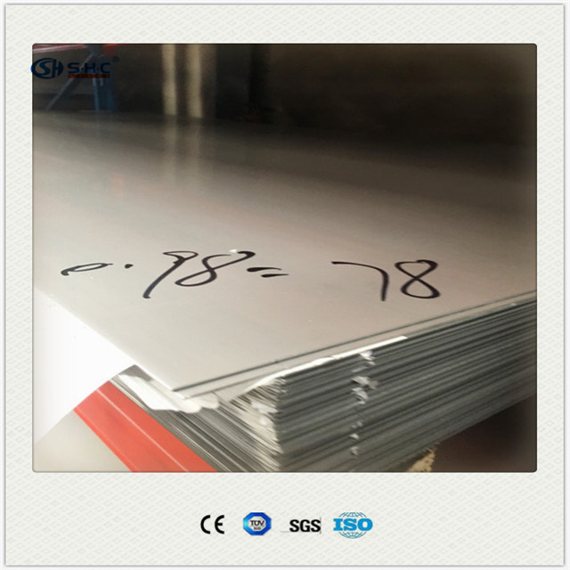 201 409 304 316L 430 Stainless Steel Metal Plate Made in China