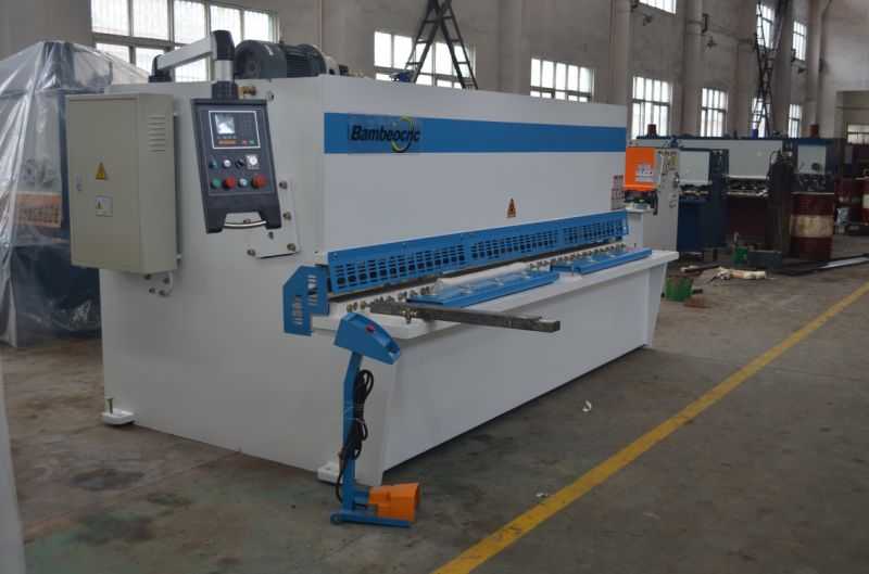 8X2500 mm CNC Steel Sheet Metal Plate Hydraulic Swing Beam Shearing Machine at Factory Price