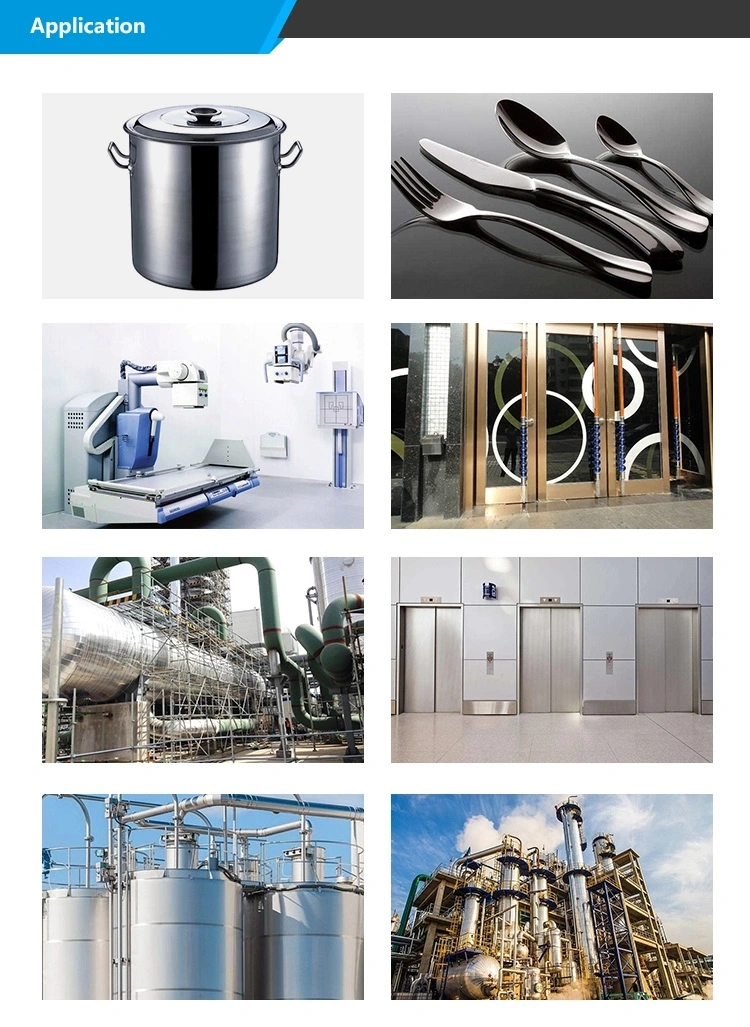 AISI ASTM JIS SUS GB Ss Sheet Metal, Stainless Steel Thin Sheets Chemical Stable