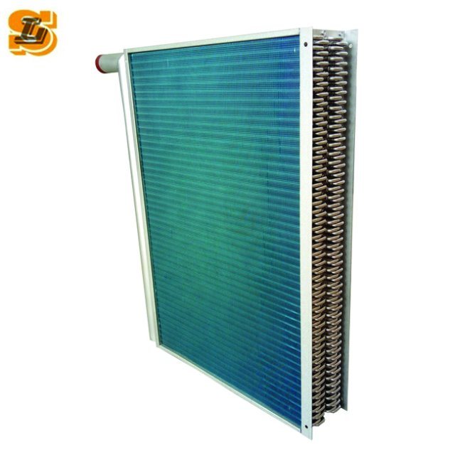 Air Cooled Copper Tube Fin Tye Cooling Coil Condenser