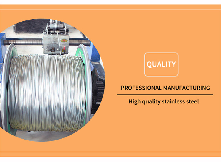 1*7 7*7 Stainless Steel Wire Rope 3mm 4mm 5mm Steel Wire