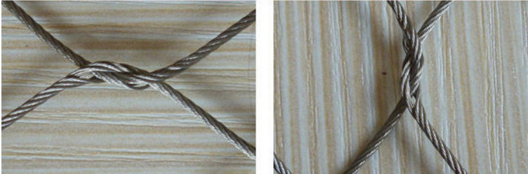 Handwoven X-Tend Wire Rope Mesh/Stainless Steel Rope Mesh