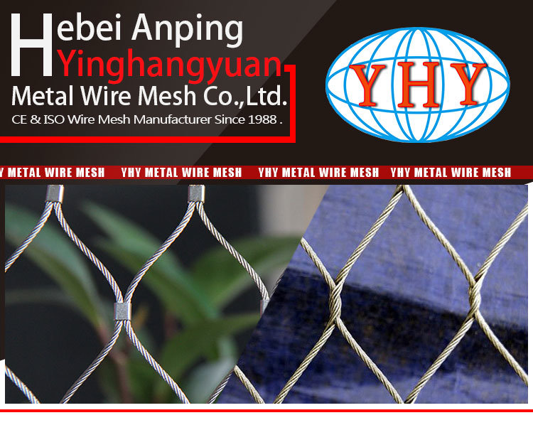 Stainless Steel Cable Mesh/ Rope Mesh