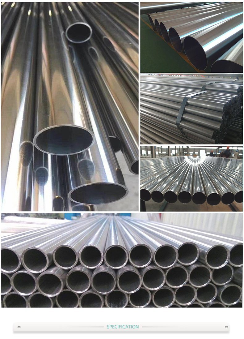 304 Stainless Steel Seamless Pipe Sanitary and Water Piping
