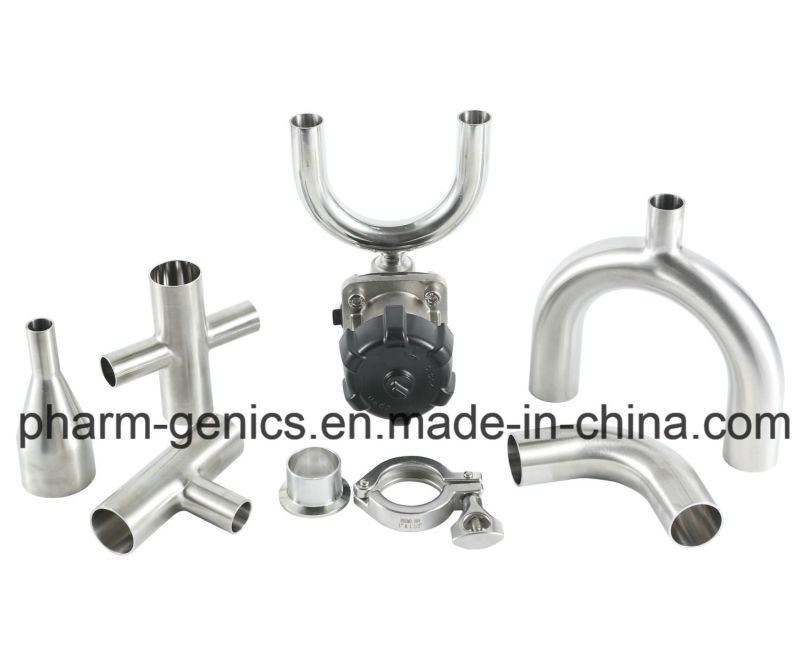 Welded/Tri-Clamp/Threaded Connection, Sanitary Stainless Steel Pipe Fittings