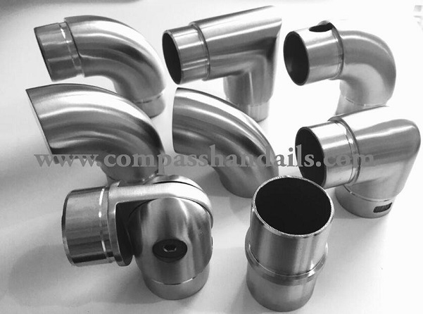 Compass Railing Fitting Pipe 304 Stainless Steel Pipe Weight for Wall