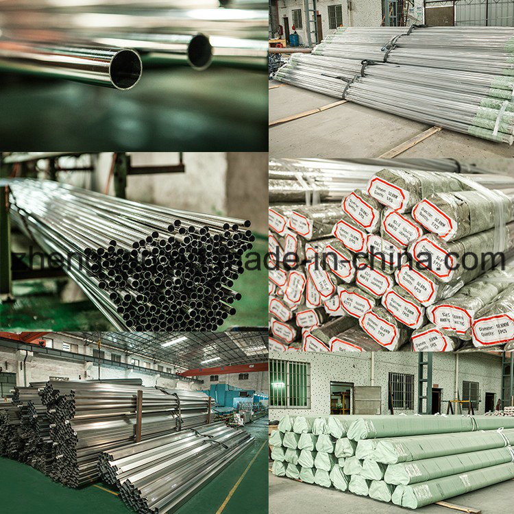 Foshan Factory Price 201 Grit400-600# Finish Stainless Steel Pipe for Cartains