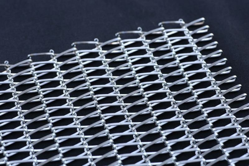 Woven Stainless Steel Mesh / Conveyor Stainless Steel Wire Belt / Conveyor Spiral Mesh Stainless Steel