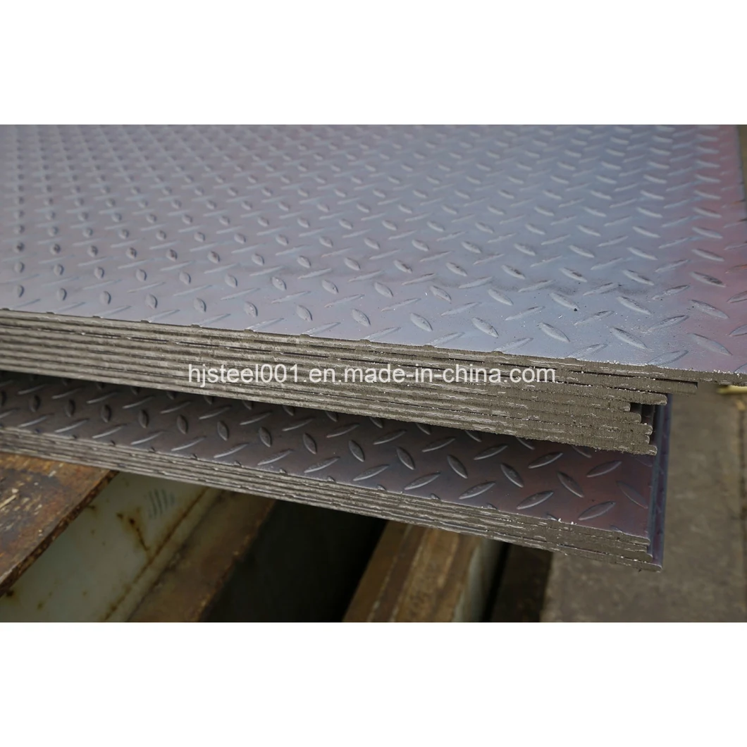 ASTM A36 Steel Checker Plate Q235 Hot Rolled Steel Chequered Plate