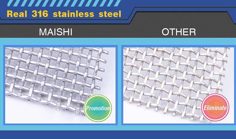 316 Stainless Steel Security Mesh Window Screen