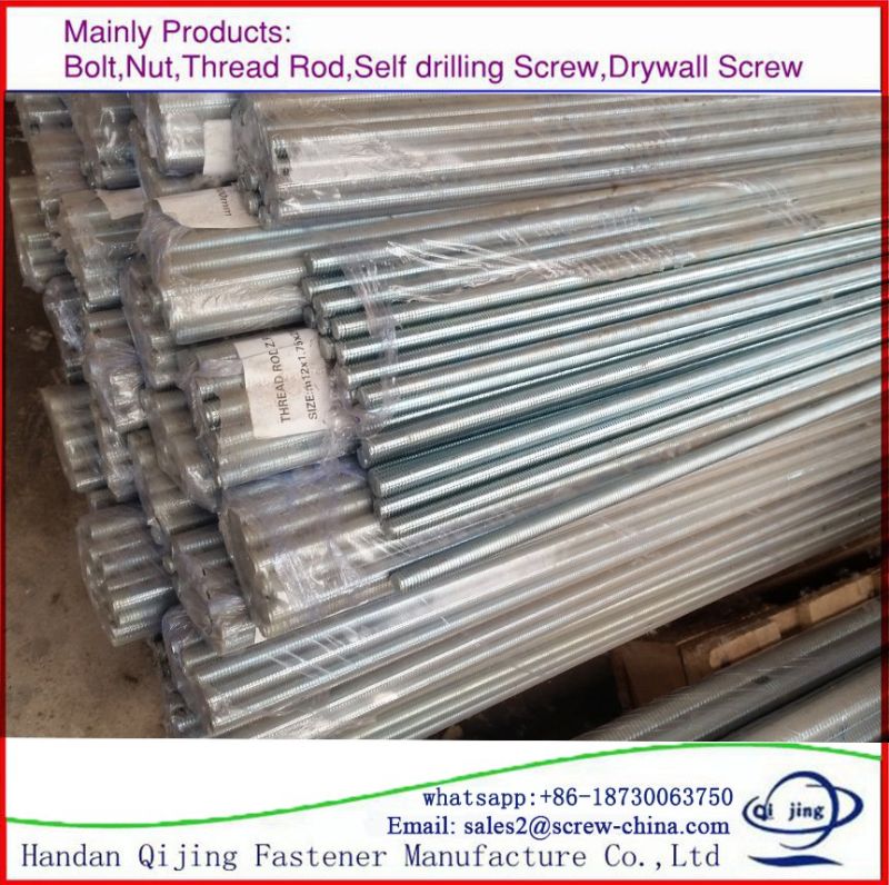 Stainless Steel SS304 A2-70 SS316 A4-70 Thread Rod Thread Bar