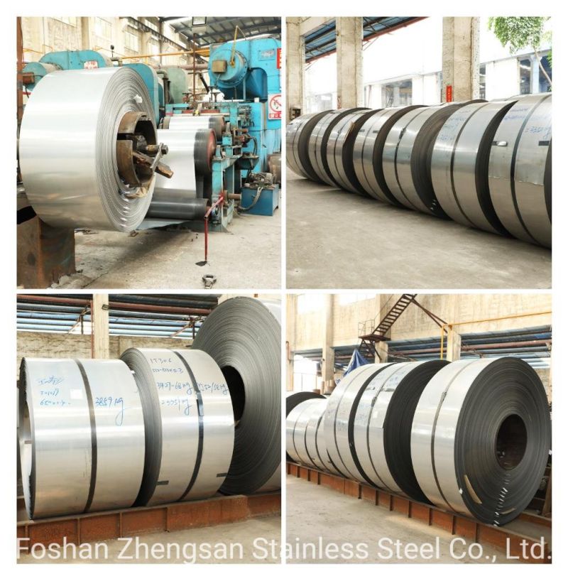 Hairline Finished Cold Rolled 201 Stainless Steel Coil