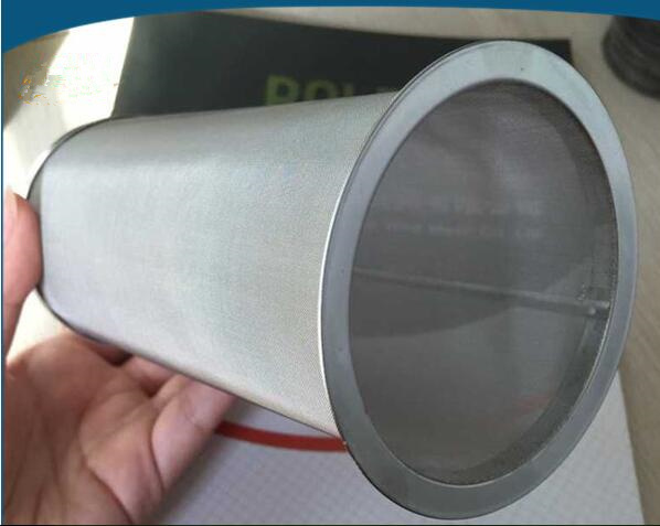 304 316 Woven Stainless Steel Filter Mesh Cylinder