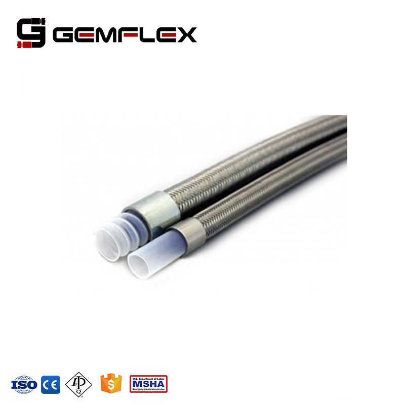Corrugated and Smooth PTFE Inner Tube Stainless Wire Hose