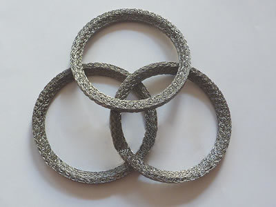 Compressed Stainless Steel Knitted Mesh Gasket