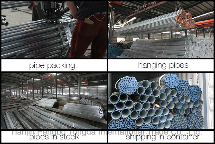 Tubular Steel Pipe for Greenhouse Building Construction