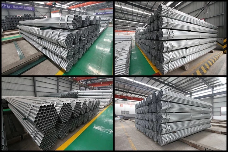ASTM a 53 Hot Dipped Galvanized Square Hollow Steel Pipes for Construction and Structural
