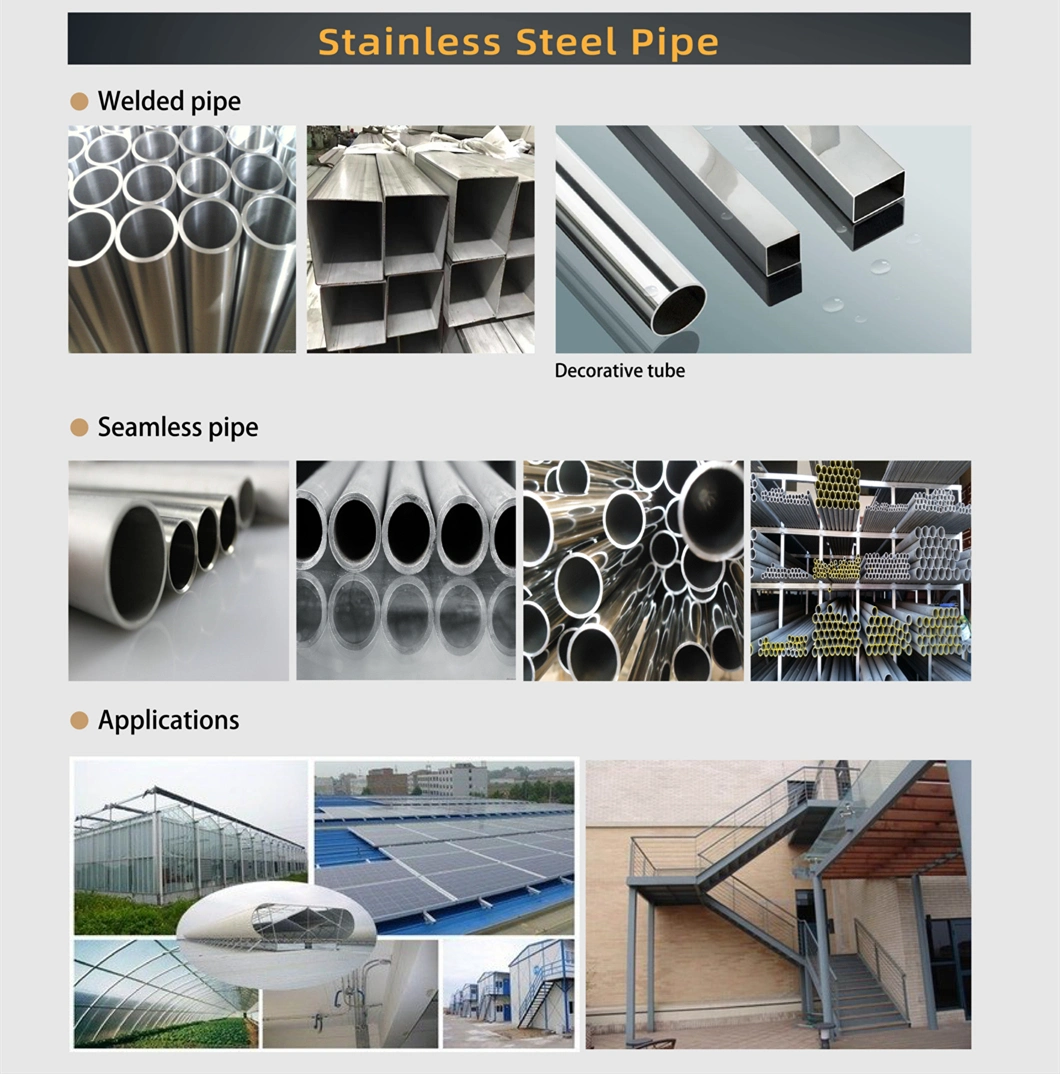 Good Quality Factory Directly 2205 2507 Duplex Stainless Steel Pipe 304 306 Welded Price