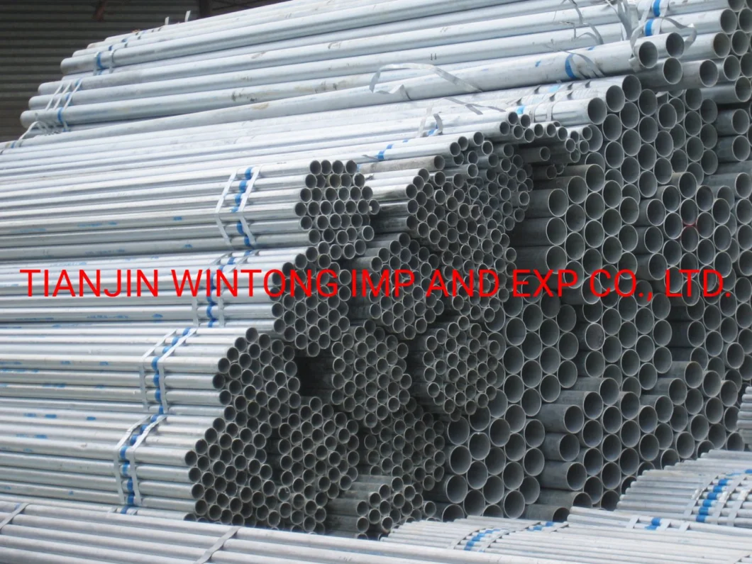 Gi Pipe Specification Corrugated Galvanized Steel Culvert Pipe Per Meter for Greenhouse Frame