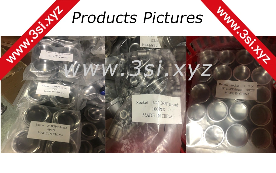 Stainless Steel Threaded Pipe Couplings with O. D Machined (YZF-F362)