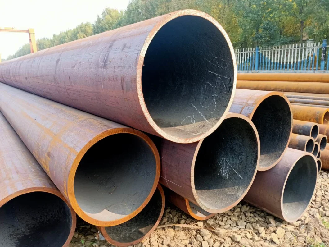 Expanded Carbon Steel Seamless Pipe Shipping Steel Oil/Water Pipeline A106 Gra Gab Seamless Matel Tubing Tubular Big Diameters