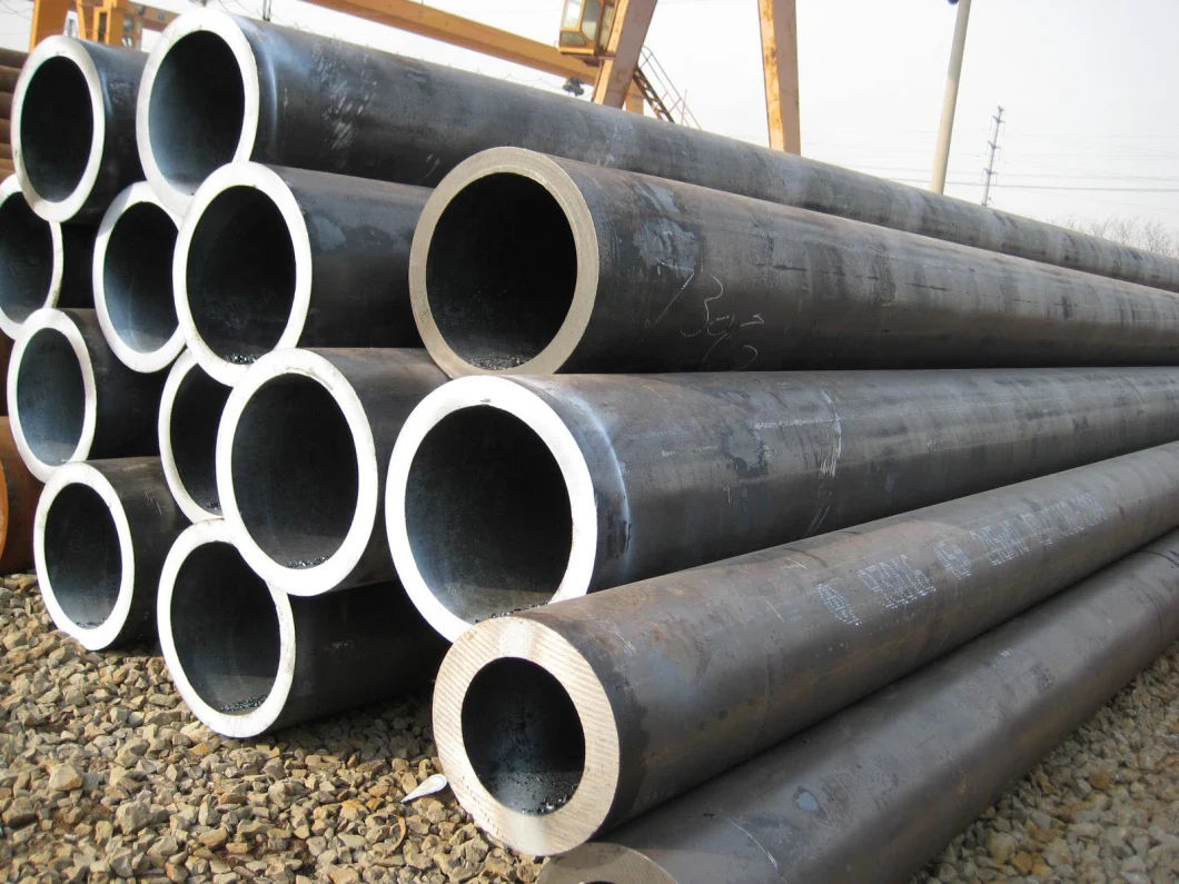 Alloy Round Steel Pipe S235jr HS275joh S355j2h S460nh Carbon Steel Seamless Metal Tube Q235