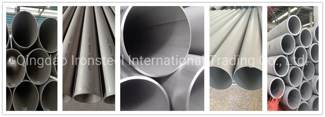 ASTM A312/A213 TP304/304L/316/316L Seamless Stainless Steel Pipe Ss Pipe Galvanized Steel Pipe Carbon Steel Pipe