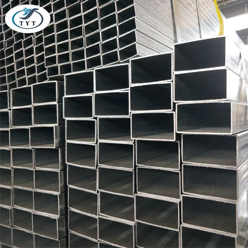 BS 1387-1985 Hot Dipped Galvanized Rectangular Steel Pipe /Tube Made in China