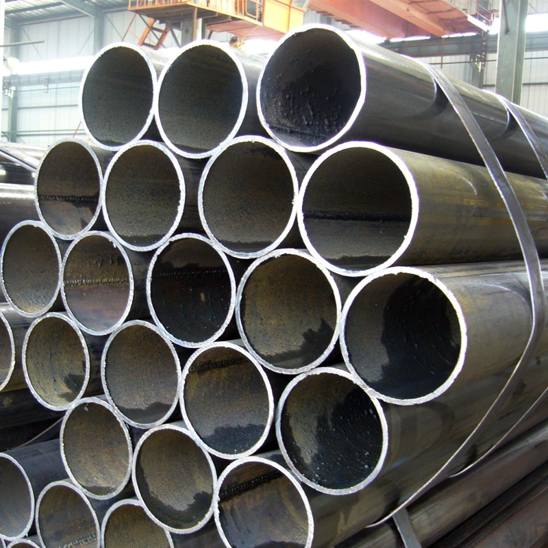 200mm Diameter ASTM A587 ERW Black Steel Mild Carbon Steel Pipe Price Per Meter