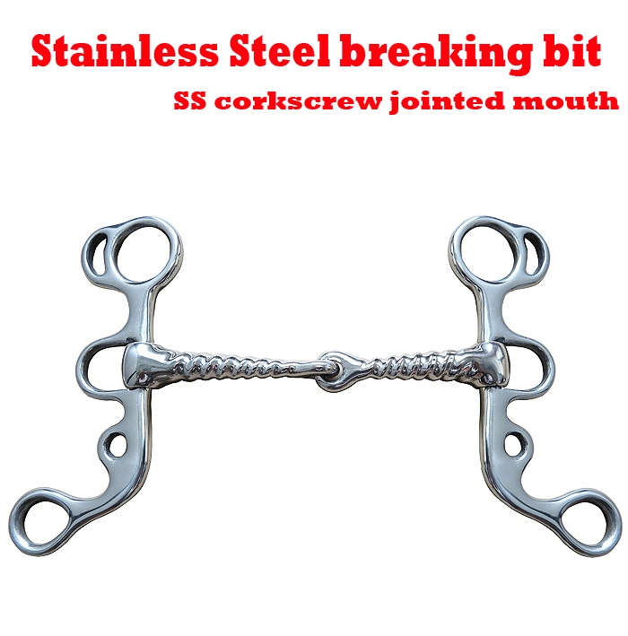 South American and North American Stainless Steel Horse Stainless Steel Horse Chews Horse Mouth Thread-Like Surface Polished