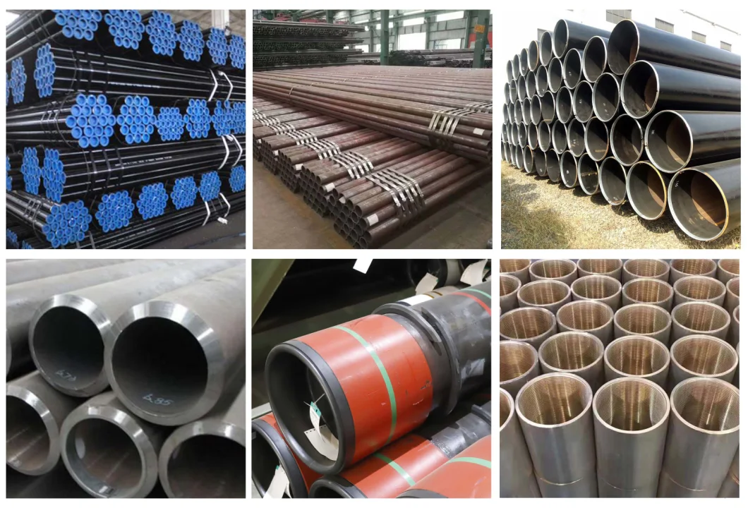 API 5CT Seamless J55/K55/L80/R95/N80/C90/T95/C110/P110/Q125 Steel Casing Pipe