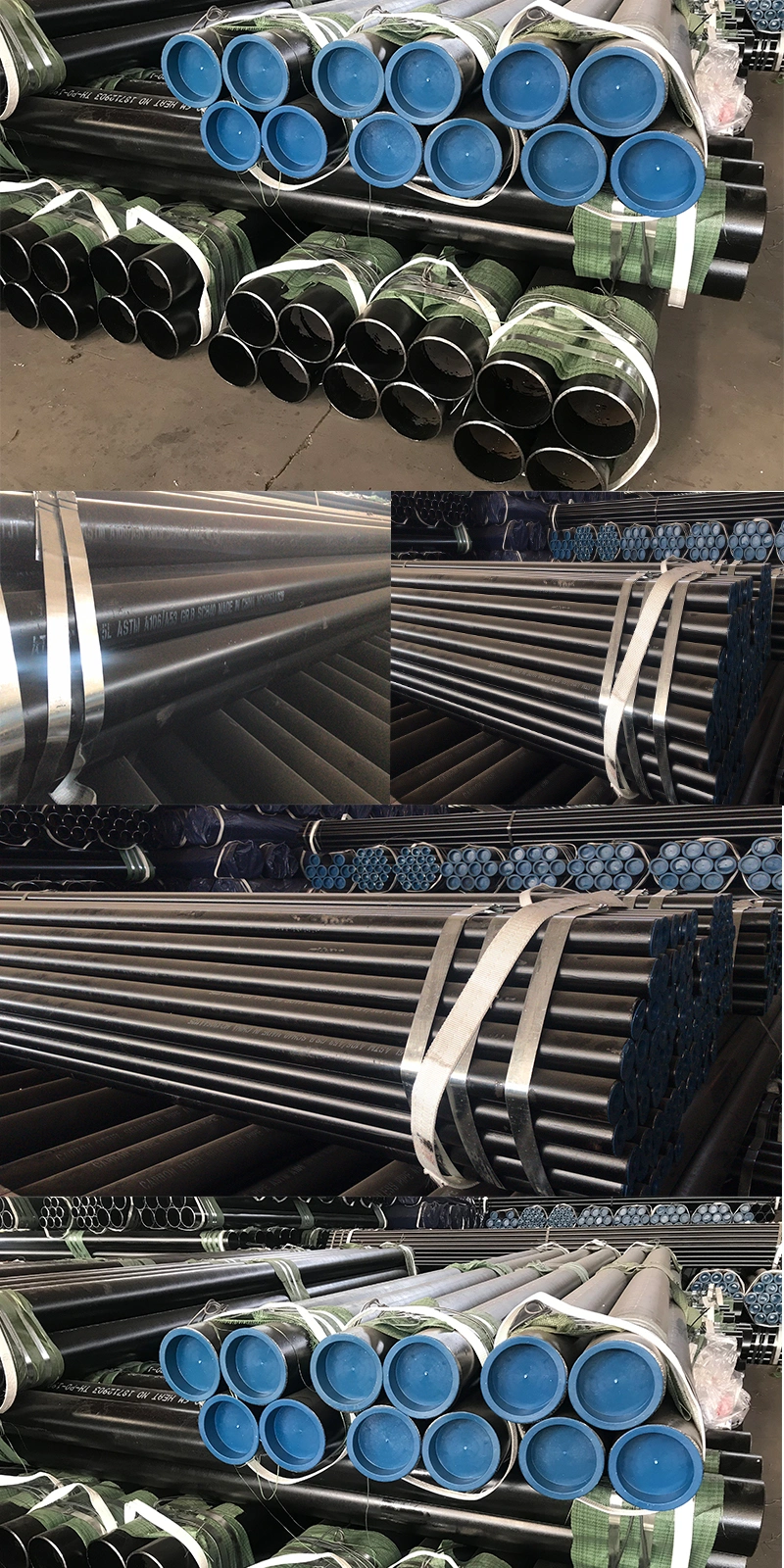 JIS Ss400 Mild Steel Round Pipe 6 Inch Welded Carbon Steel Pipe