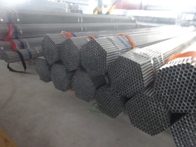 Steel Gi Pipe Tianjin Steel Factory Produce Pre Galvanized Steel Round Pipe