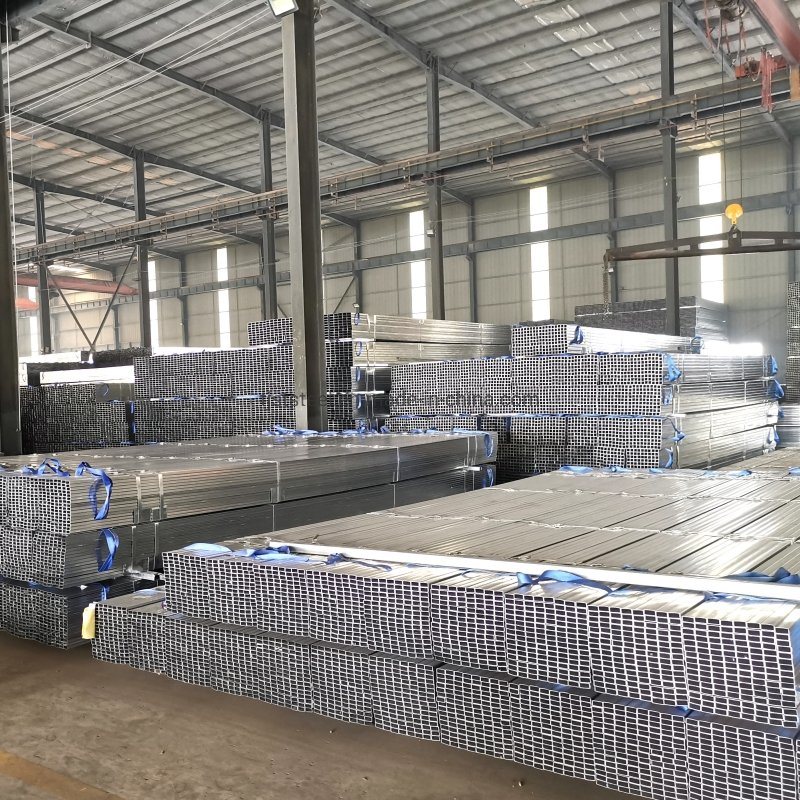 High Quality 75X75 mm Steel Tube Hot DIP Galvanized Steel Square Pipe