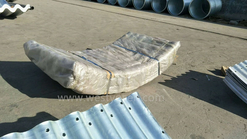 Hot Dipped Galvanized Corrugated Steel Pipe Culvert