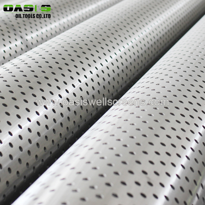China Manufacture API Standard Perforated Steel Pipe for Drainage