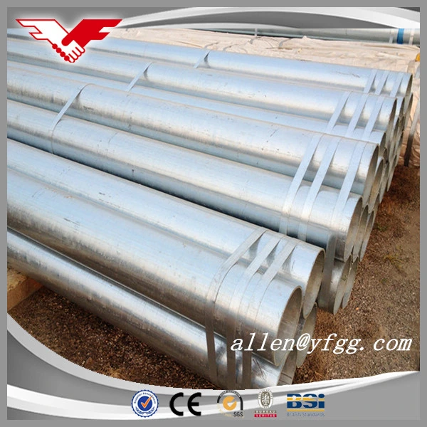 Tianjin BS1387 Medium Grade Threaded Gi Steel Pipe Factory Price