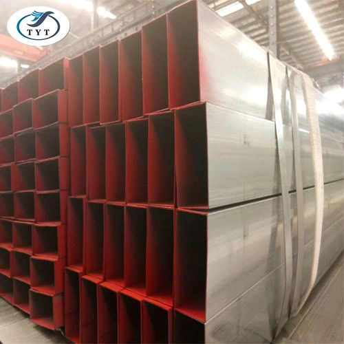 Pre-Galvanized Steel Square Tubes & Pipes Q235 Welded Construction Material
