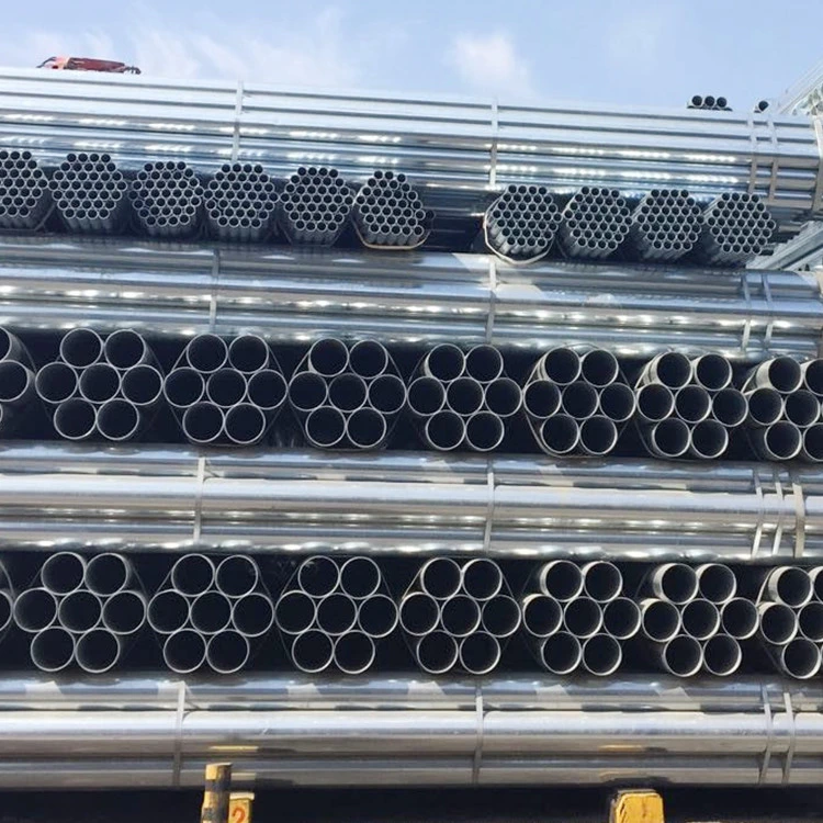 Hot Dipped Galvanized ERW Steel Pipes