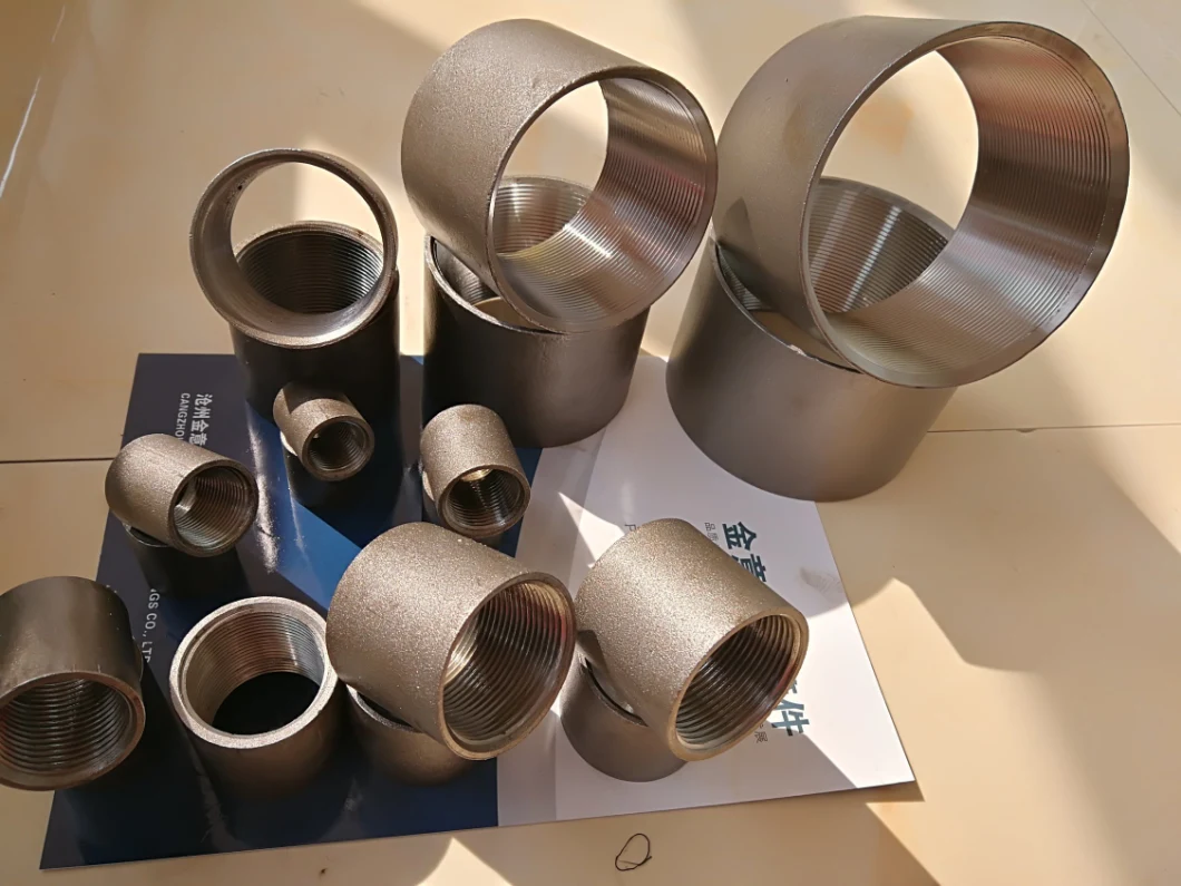 High Pressure Forged Steel NPT Threaded Pipe Fittings Coupling Manufacturer