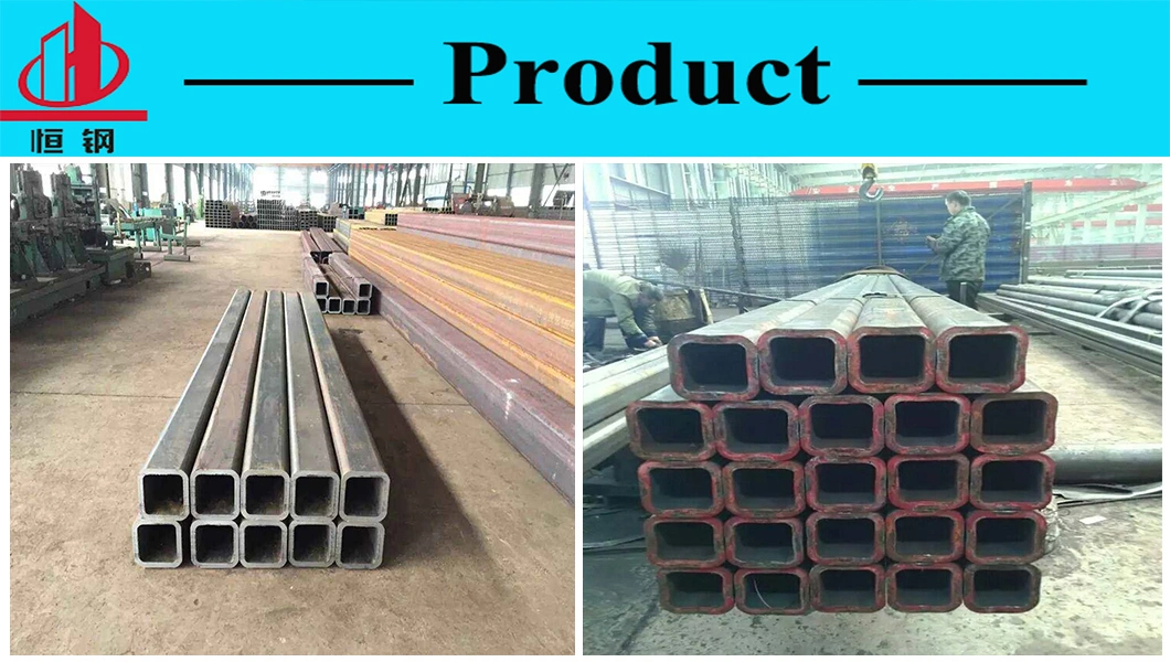 Hollow Section Steel Tube ERW Galvanized Steel Square Pipe