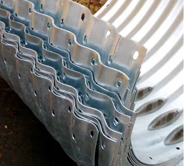 Sales Hot DIP Galvanized Cold Pressed Corrugated Steel Pipe Thickness Support Custom