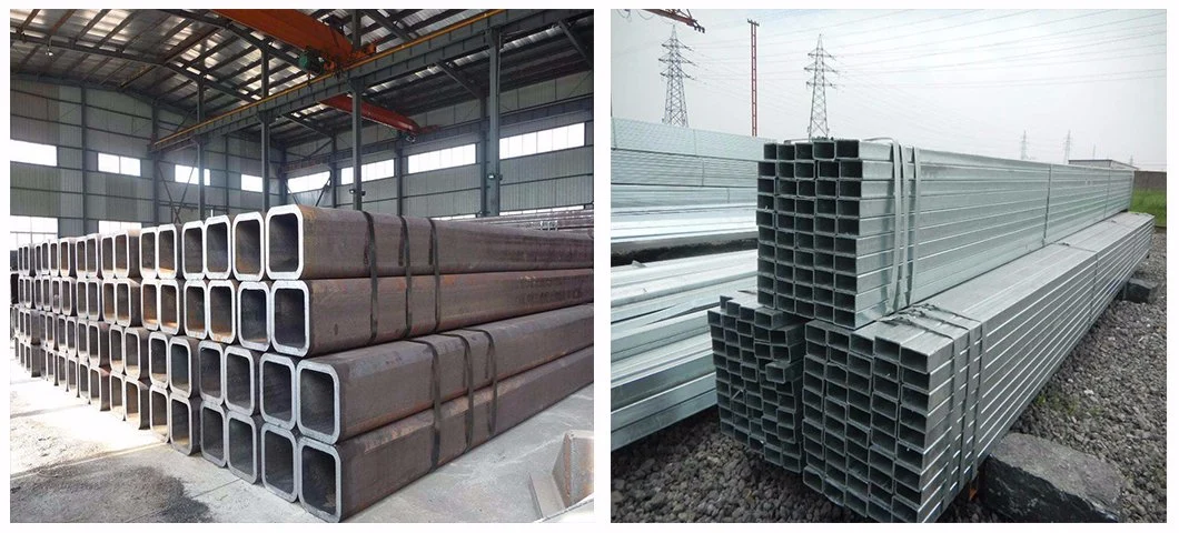 Pre Galvanized Steel Hollow Section Gi Steel Pipe