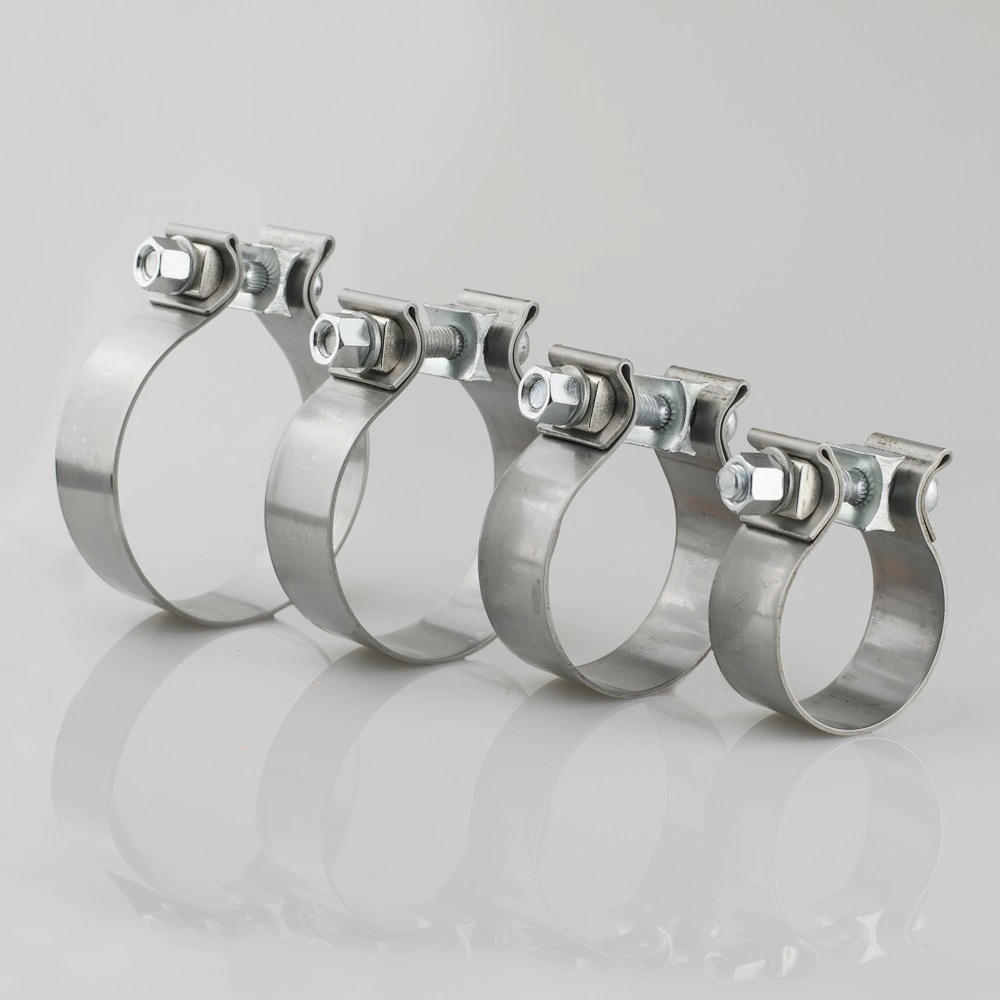 Stainless Steel Exhaust Pipe Clamp for Auto Heavy Parts